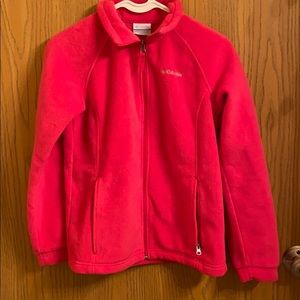 NWOT Pink Columbia Fleece ZIP-Up